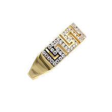 Load image into Gallery viewer, Women's Rings in Yellow 10K Gold (micro pavé)
