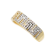 Load image into Gallery viewer, Women's Rings in Yellow 10K Gold (micro pavé)
