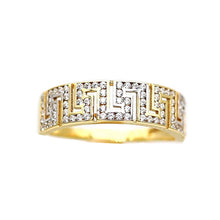 Load image into Gallery viewer, Women's Rings in Yellow 10K Gold (micro pavé)
