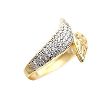Load image into Gallery viewer, Women's Rings in Yellow 10K Gold (micro pavé)
