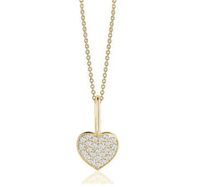 Load image into Gallery viewer, HEART PENDANT (0.20CTW) 14K Gold
