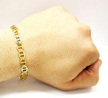Load image into Gallery viewer, 10K Gold 7.5 mm Mariner Bracelet
