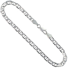 Load image into Gallery viewer, Sterling Silver 5 mm Mariner Chain
