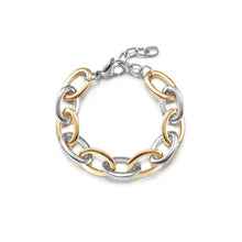Charger l'image dans la galerie, Two Tone Oval Link Bracelet
