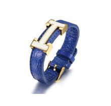Charger l'image dans la galerie, Fancy Stainless steel &amp; Leather Bracelet
