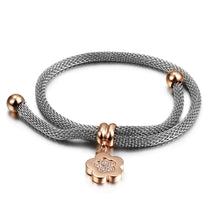 Charger l'image dans la galerie, Fancy Stainless steel CLOVER LEAF Bracelet
