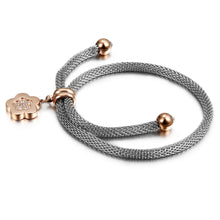Charger l'image dans la galerie, Fancy Stainless steel CLOVER LEAF Bracelet
