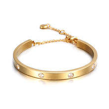 Charger l'image dans la galerie, Fancy Stainless steel Bracelet Cubic Zirconium
