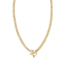 Load image into Gallery viewer, SQUARE TOGGLE CLASP CHAIN NECKLACE
