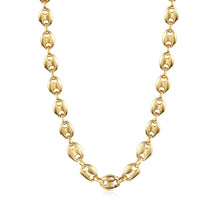 Load image into Gallery viewer, COFFEE BEAN CHAIN NECKLACE
