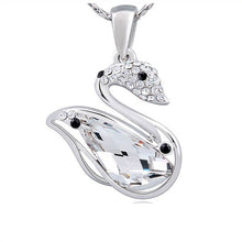 Load image into Gallery viewer, Stainless Steel Pendant Made with Crystal from SWAROVSKI®-Crystal-Sapphire
