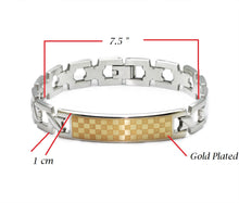 Load image into Gallery viewer, Stainless Steel 316L Panther link Bracelet
