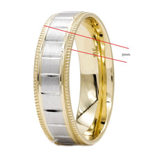 Load image into Gallery viewer, Gold wedding Bands Comfort-Fit
