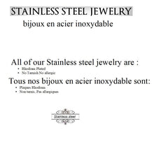 Load image into Gallery viewer, Stainless Steel Earrings Butterfly Made with Crystal from SWAROVSKI®-Sapphire
