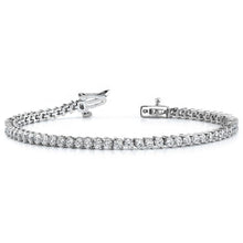 Load image into Gallery viewer, Diamond Bracelet Illusion  In White Gold (1.50 Ctw)
