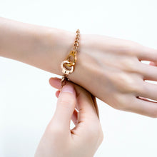 Load image into Gallery viewer, Fancy Stainless steel "Love Cuff" Bracelet
