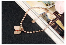 Load image into Gallery viewer, Fancy Stainless steel HEART Bracelet
