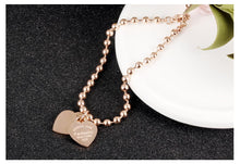 Load image into Gallery viewer, Fancy Stainless steel HEART Bracelet
