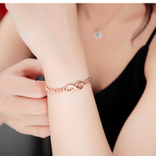 Load image into Gallery viewer, Fancy Stainless steel INFINITY Bracelet
