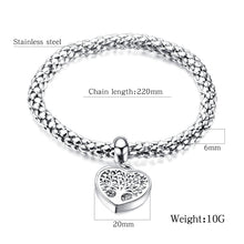 Load image into Gallery viewer, Fancy Stainless steel HEART Bracelet
