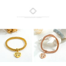 Load image into Gallery viewer, Fancy Stainless steel HEART Bracelet
