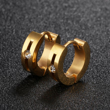 Load image into Gallery viewer, Fancy Stainless steel HUGGIES Earrings
