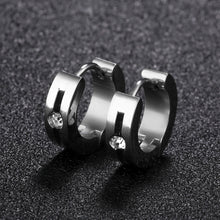 Load image into Gallery viewer, Fancy Stainless steel HUGGIES Earrings
