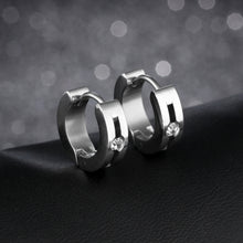 Load image into Gallery viewer, Fancy Stainless steel HUGGIES Earrings
