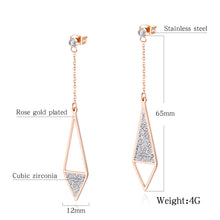 Load image into Gallery viewer, Fancy stainless steel jewelry Earrings
