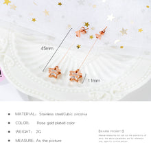 Load image into Gallery viewer, Fancy stainless steel STAR Earrings

