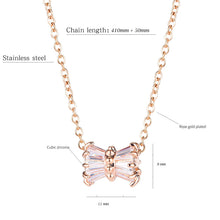 Load image into Gallery viewer, CYLINDER CZ NECKLACE
