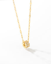 Load image into Gallery viewer, CYLINDER CZ NECKLACE
