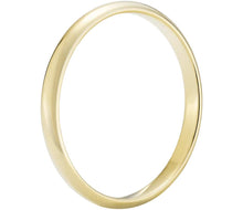 Load image into Gallery viewer, Gold wedding Bands Yellow-2MM
