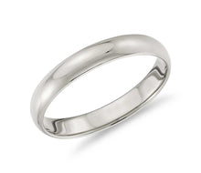 Load image into Gallery viewer, Gold wedding band White-3MM
