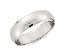 Load image into Gallery viewer, Gold wedding Bands White-6MM
