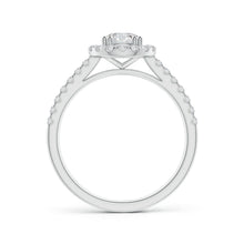Load image into Gallery viewer, Round Diamond Halo Engagement Ring
