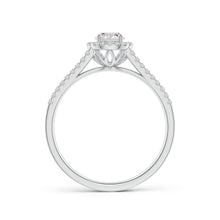 Load image into Gallery viewer, Round Diamond Halo Engagement Ring (Split)
