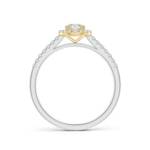 Load image into Gallery viewer, Round Diamond Halo Engagement Ring
