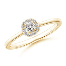 Load image into Gallery viewer, Round Diamond Halo Engagement Ring
