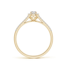 Load image into Gallery viewer, Round Diamond Halo Engagement Ring (Splite)
