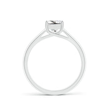 Load image into Gallery viewer, Diamond Princess Cut Solitaire Engagement Ring
