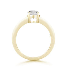 Charger l'image dans la galerie, Diamond Solitaire Engagement Ring 14K Yellow Gold
