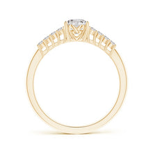 Charger l'image dans la galerie, Diamond Classic Solitaire Ring Round 14K Yellow Gold
