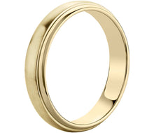 Load image into Gallery viewer, Dome Inlay Wedding Ring Comfort Fit Wedding Ring-5MM
