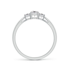 Load image into Gallery viewer, 3-Stone Princess Cut Diamond Engagement Ring
