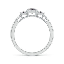 Load image into Gallery viewer, 3-Stone Princess Cut Diamond Engagement Ring
