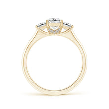 Load image into Gallery viewer, 3-Stone Princess Cut Diamond Engagement Ring
