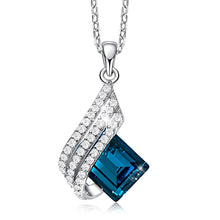 Load image into Gallery viewer, 925 Sterling Silver Jewelry Set for Women Made with Crystals from Swarovski(R)
