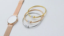 Load and play video in Gallery viewer, Fancy Stainless steel Bracelet
